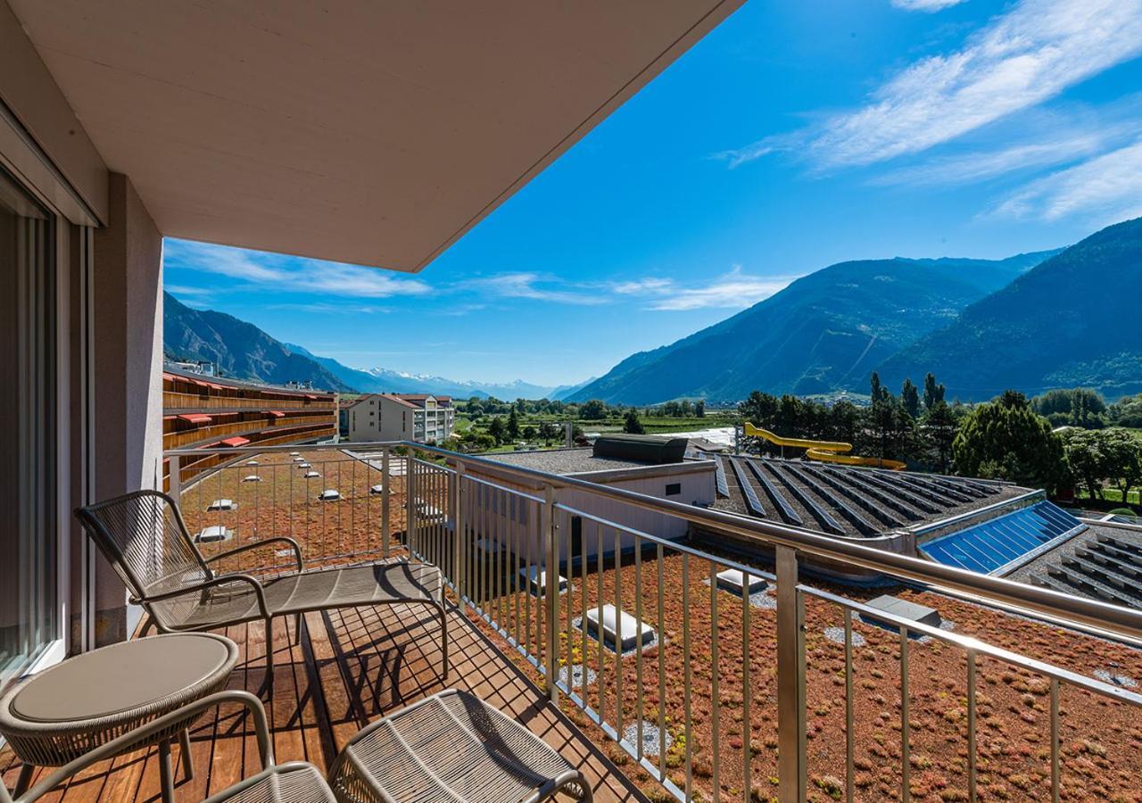 Hotel Des Bains De Saillon Exteriér fotografie
